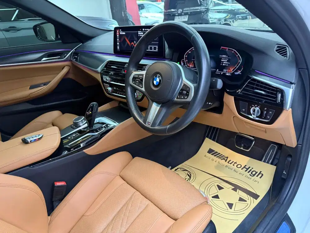 DP10% [Km21.000] 520i M-Sport 2021 White Reg 2022 #AUTOHIGH