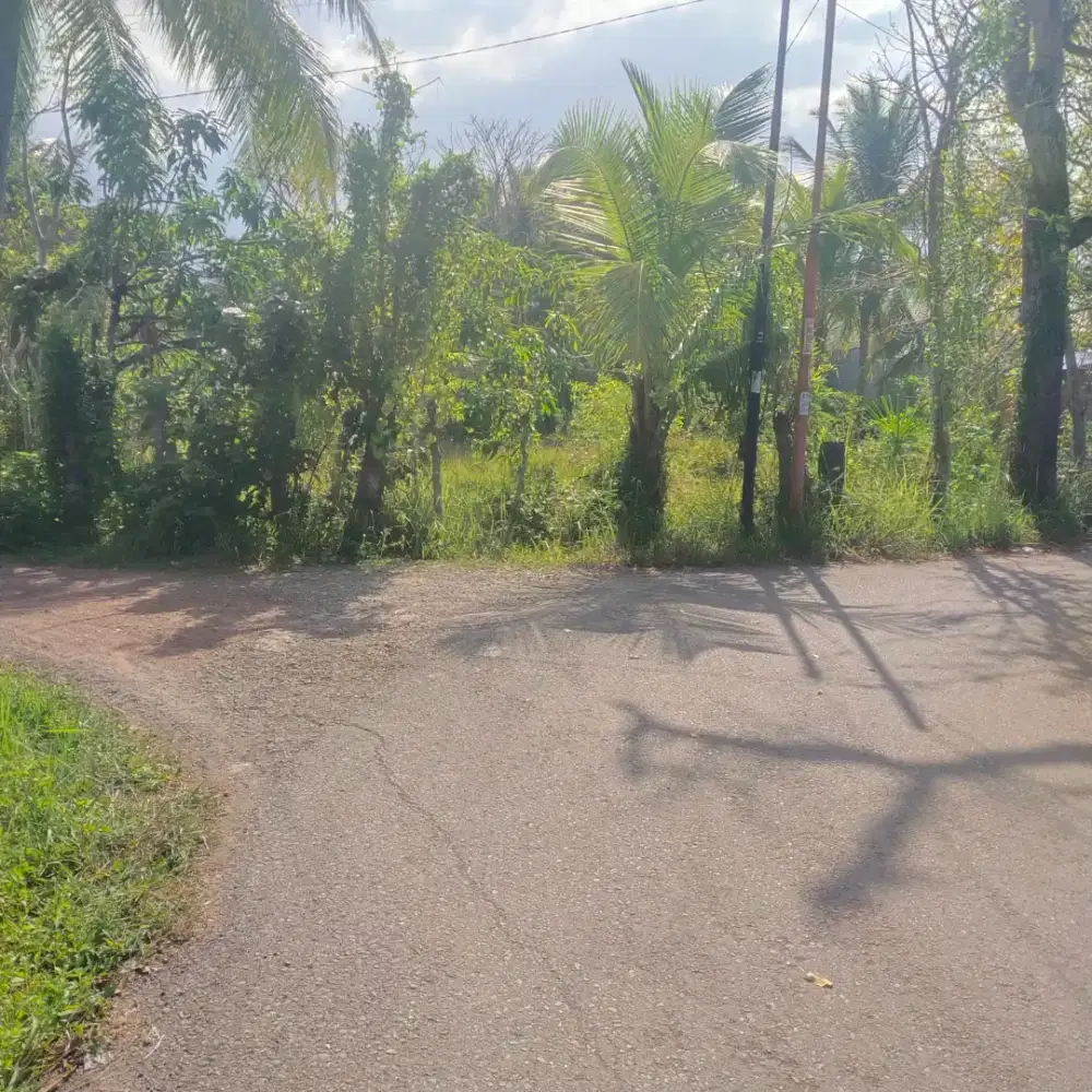 Tanah 1000 meter depan SMA 1 darul imarah. Area Lampenerut