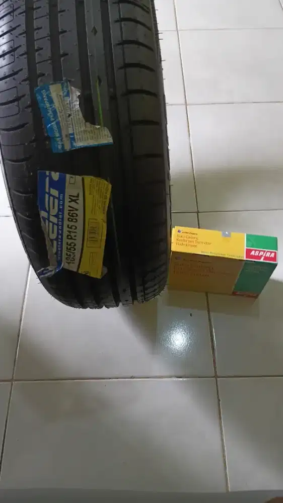 Ban r 15 185/55 nik 2025 dan Kampas rem belakang avanza xenia 2014