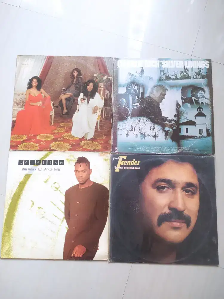 Vinyl piringan hitam turntable pop barat 12