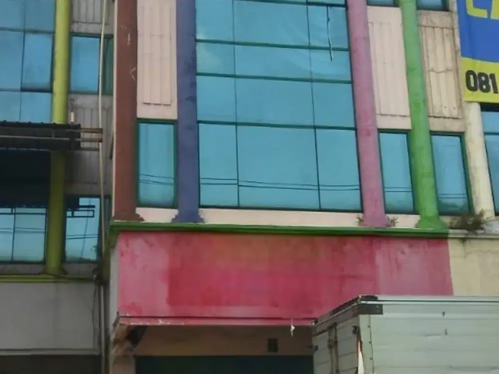 Disewakan Ruko 4.5LT Pengampon Square LB 85m Cocok Buat Kantor, Expedisi, Lokasi Strategis Hadap Jalan Raya Jl Semut Baru Surabaya Utara