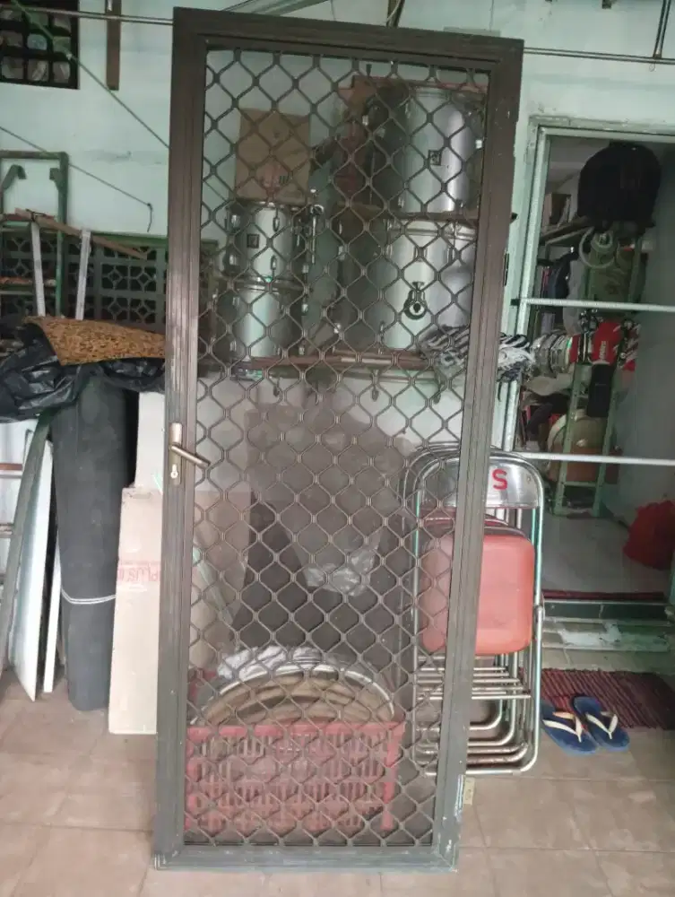 Jual pintu teralis alumunium