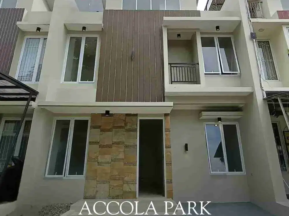 RUMAH DIJUAL BRAND NEW DI ACCOLA PARK SERPONG, TANGERANG SELATAN
