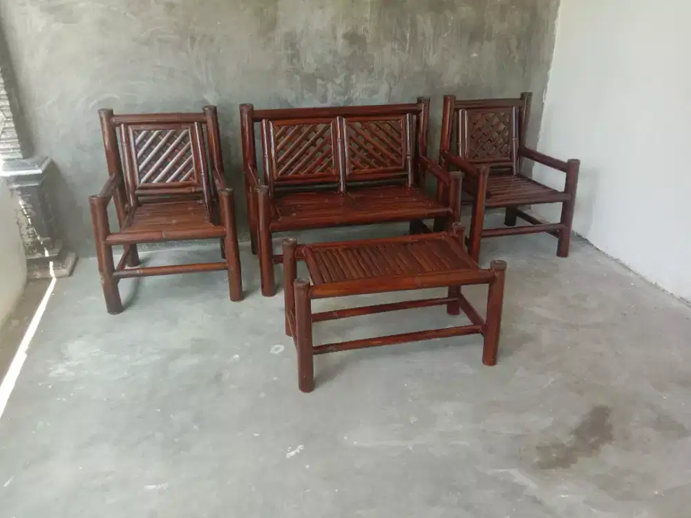 kursi bambu teras cod