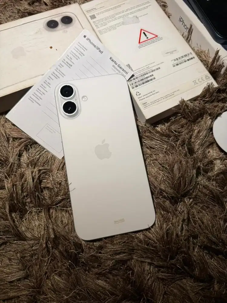 iPhone 16 Plus iBox 128gb kondisi like new