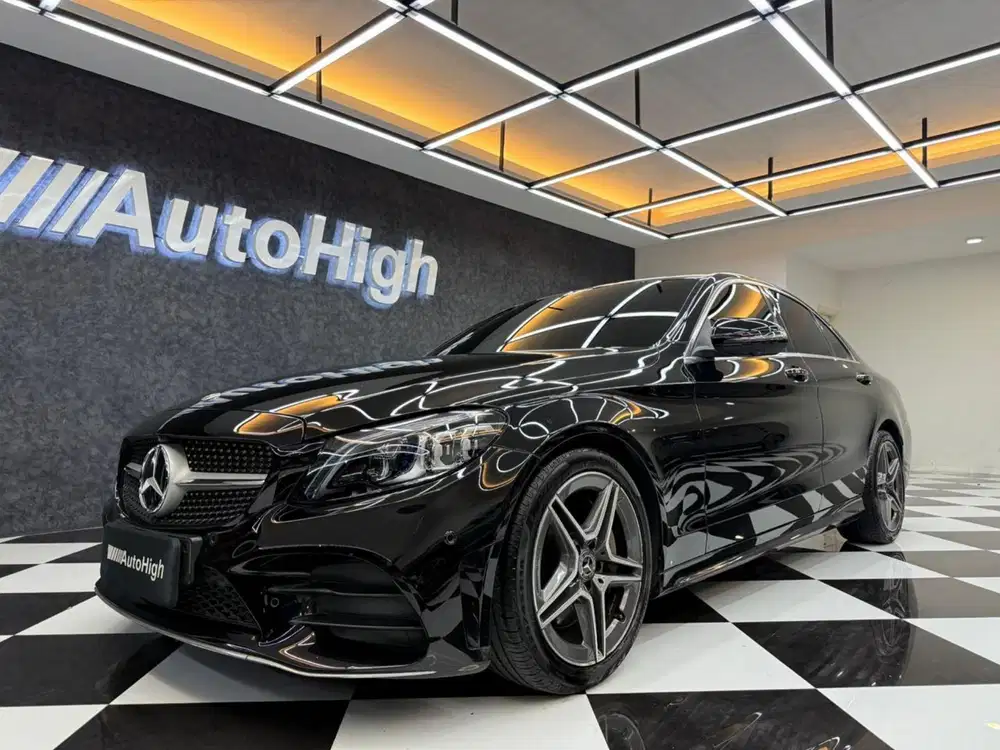 DP10% [Km23.000] C300 AMG 2019 Black Reg 2020 #AUTOHIGH