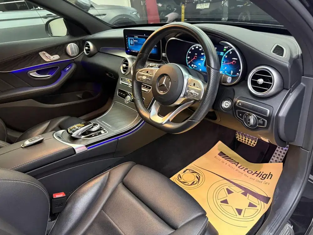 DP10% [Km23.000] C300 AMG 2019 Black Reg 2020 #AUTOHIGH
