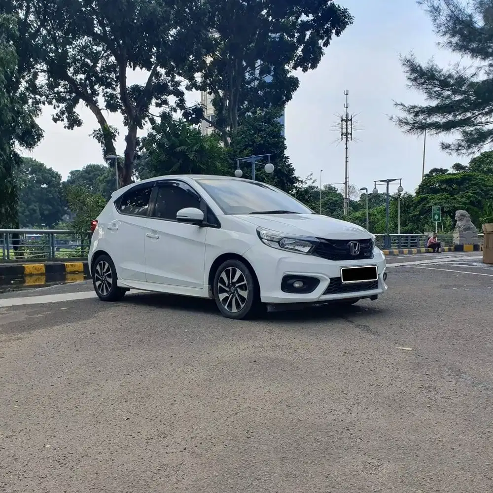 (TDP 5 JT) LOW KM 78 RB ! HONDA BRIO RS CVT PUTIH 2019 !