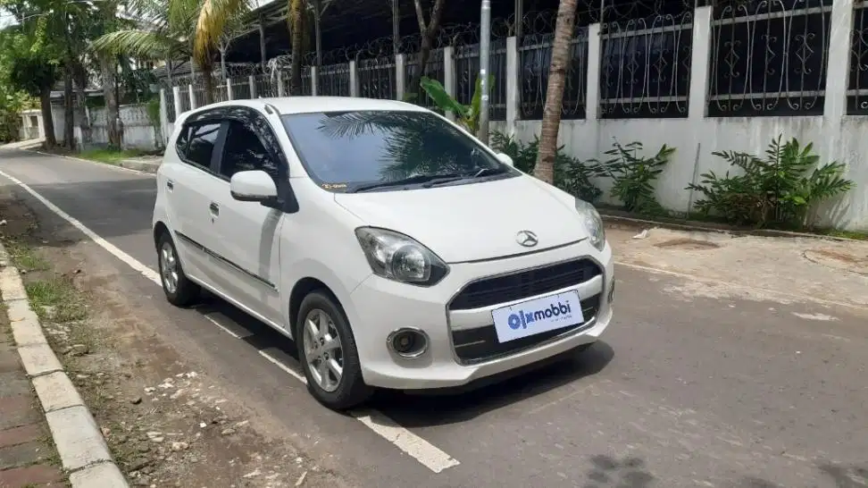 Garansi Mesin 1th TDP 5,JT Daihatsu Ayla 1.0 X Bensin-AT Putih