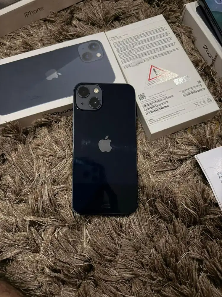 iPhone 13 iBox 128gb midnight blue garansi on