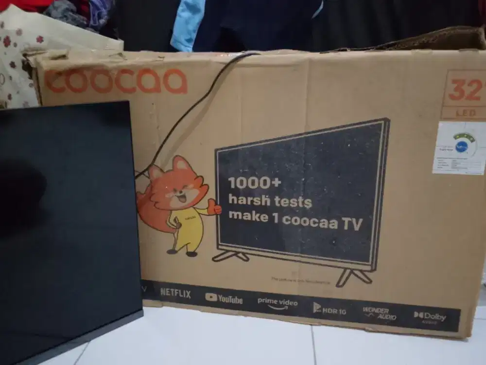 Di jual TV,kulkas, dan alat alat perabot dapur