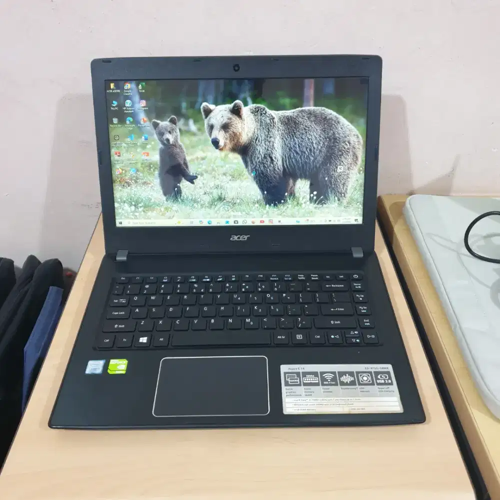 ACER AAPIRE E5 - 475G | I5 GEN 7 - VGA NVIDIA - 8GB - 256GB