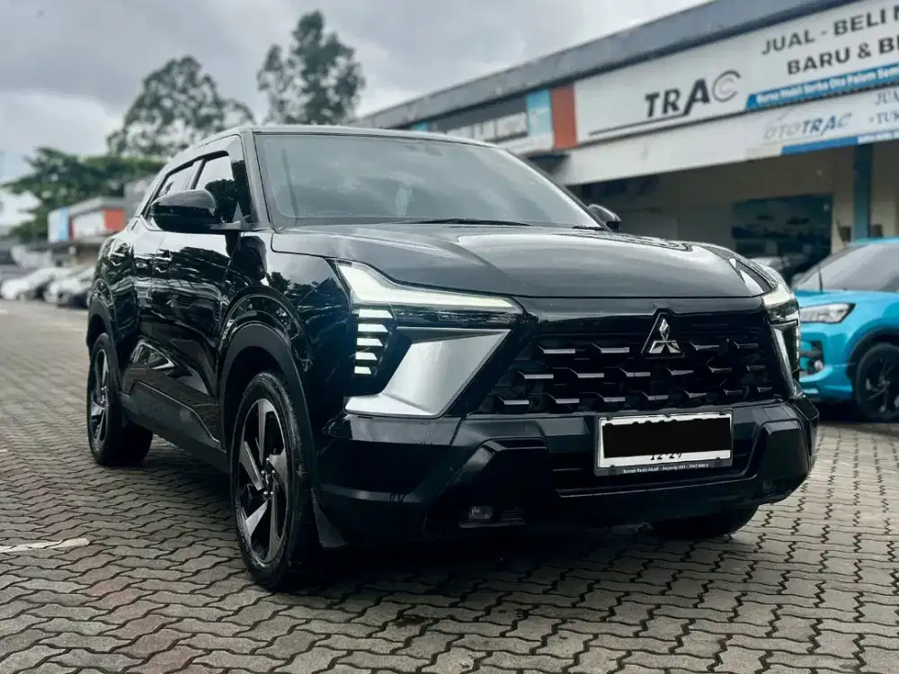 (CASH TERMURAH LOW KM)  MITSUBISHI XFORCE ULTIMATE AT MATIC 2024 HITAM