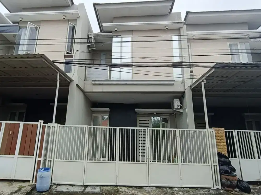 Dijual Rumah Modern Minimalis 2 Lantai Full Furnished Dekat Kampus Petra Di Kutisari Surabaya Selatan