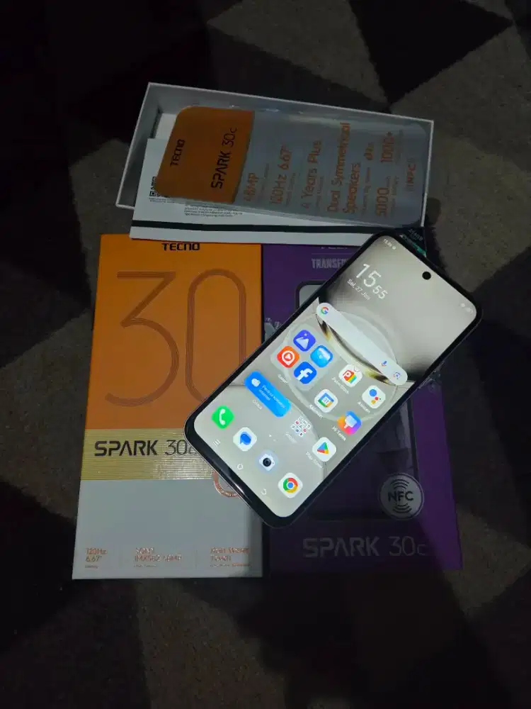 Itel Techno Spark 30C 8/256Gb fullset terawat