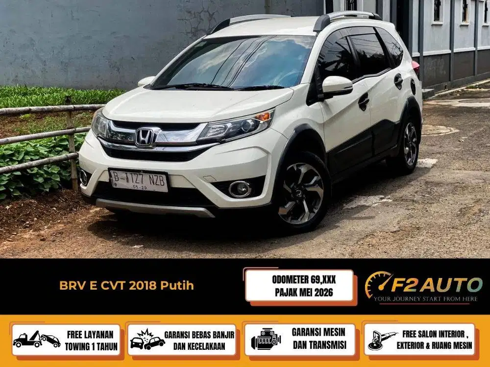 Honda BRV E CVT 2018 Putih