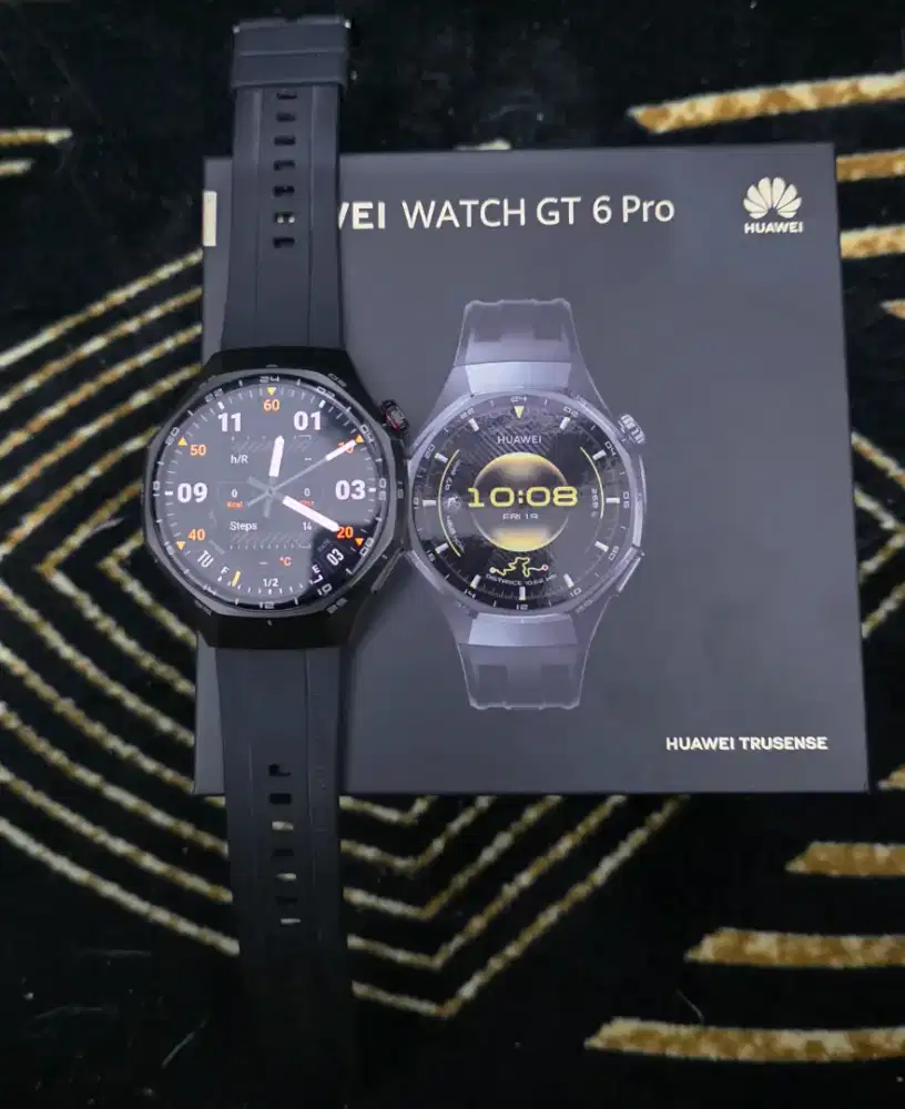 Huawei Watch GT 6 Pro Black Garansi Panjang