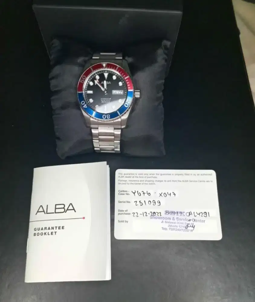 Dijual Jam Tangan Automatic Alba Original dgn Type AL4291 X1 Automatic