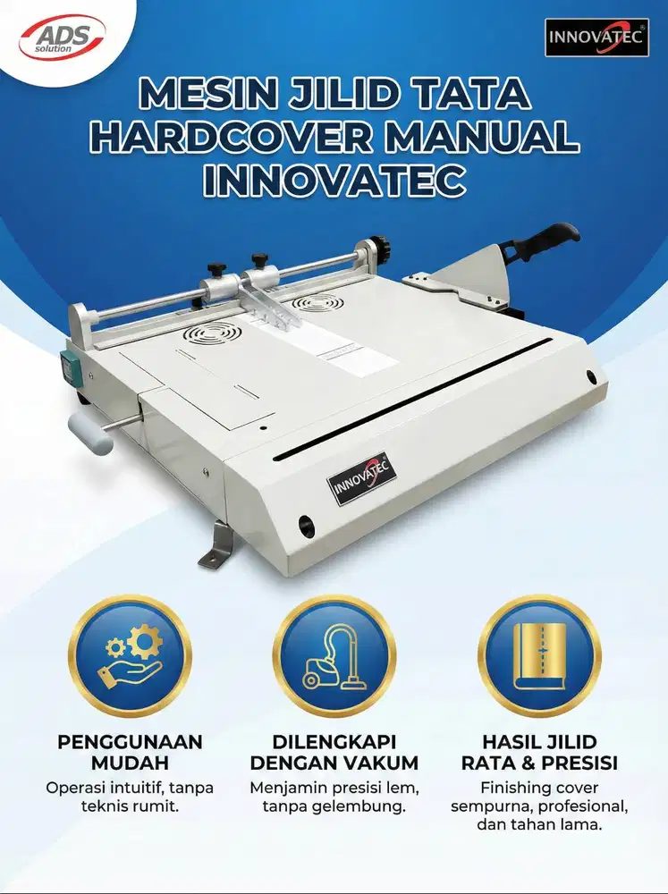 MESIN JILID TATA HARDCOVER BUKU / HARDCOVER MAKER