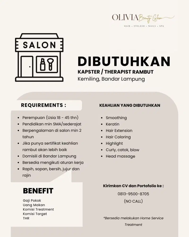 DICARI THERAPIST / KAPSTER SALON