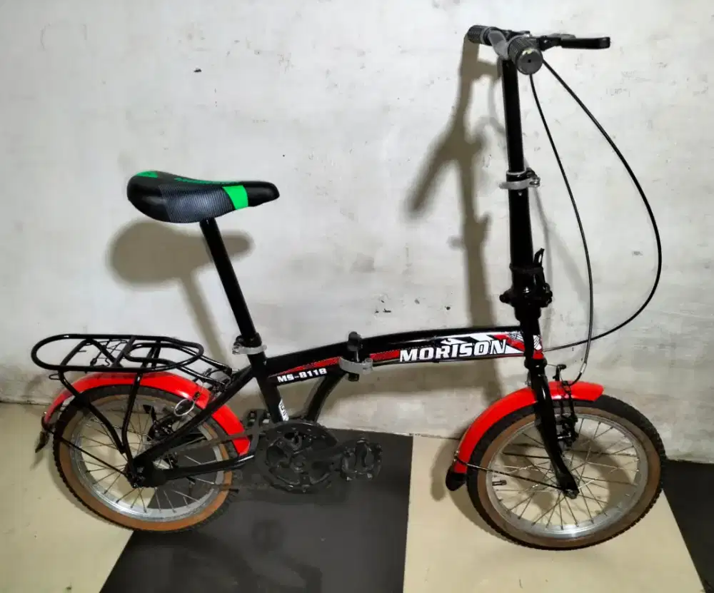 Sepeda lipat ukuran 16 kondisi normal