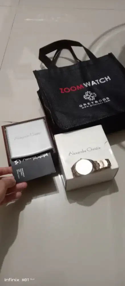 jam tangan Alexandre Christie steel ORI store