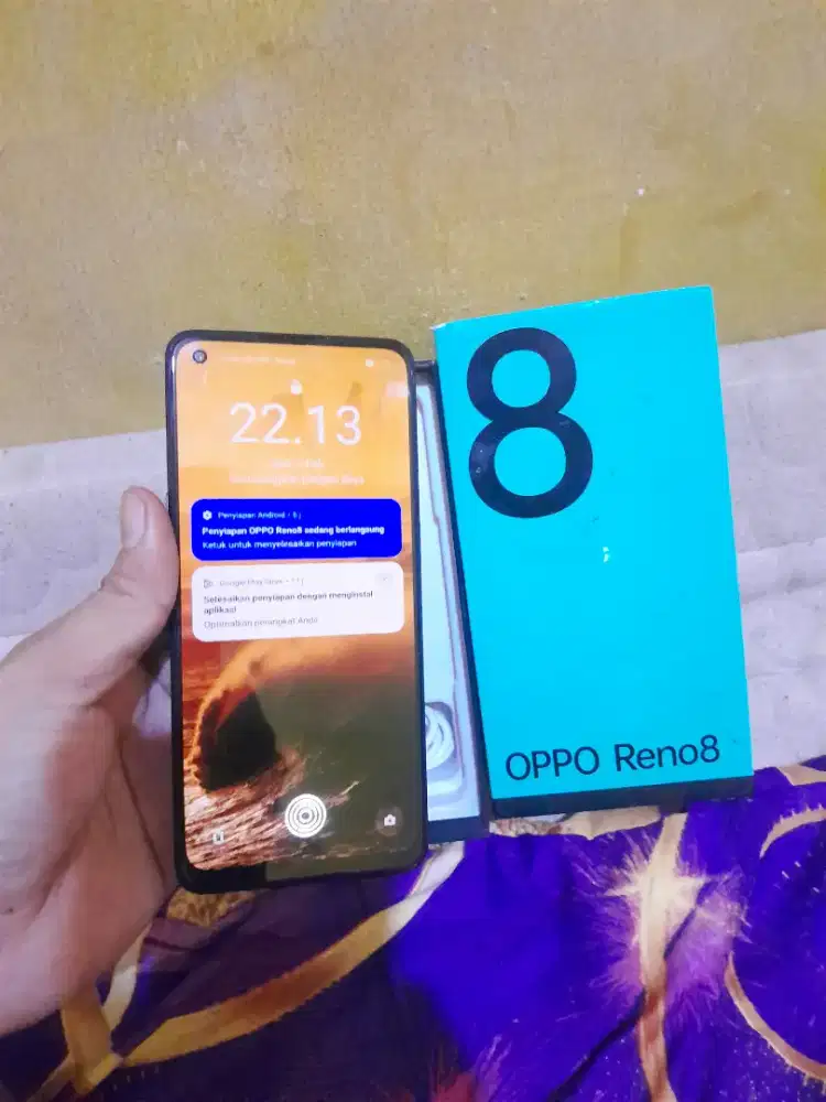 Oppo Reno 8 Fulset Ram 8/256
