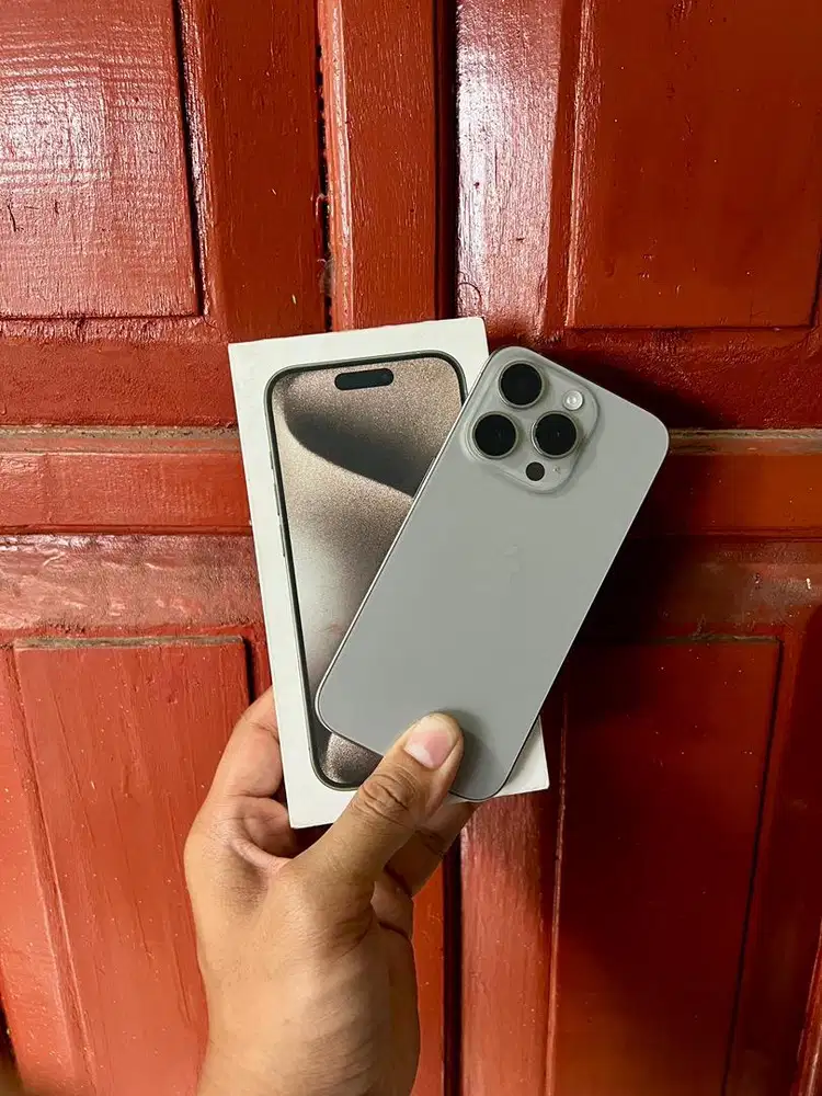 iPhone 15 Pro 256gb iBox Mulus Like New