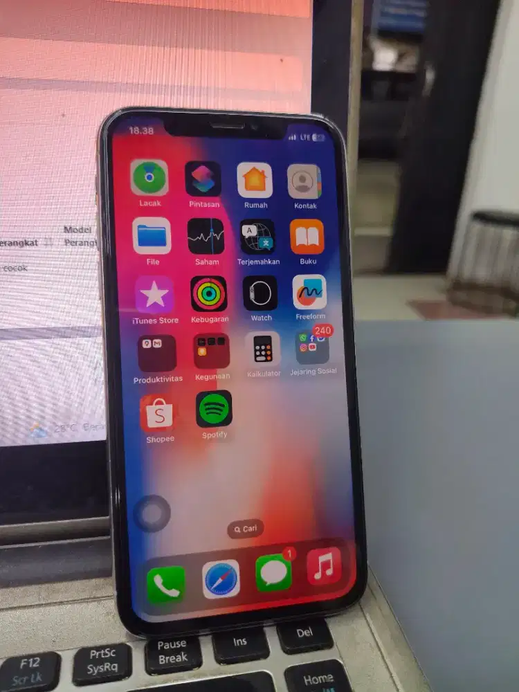 iPhone X 64gb Bipas cell