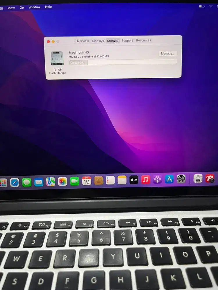Macbook Pro 2015 13 inch A1502 Core i5 8 / 128 Gb Proc 2.7 Ghz Pro