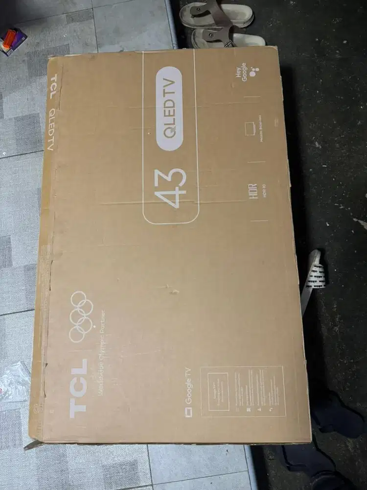 Jual BU TV TCL 43V5C 43inch baru