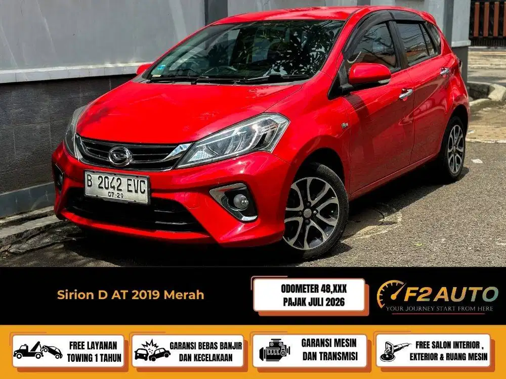 Daihatsu Sirion D AT 2019 Merah
