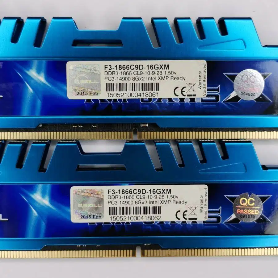 GSkill RipjawsX DDR3 16GB 1866MHz