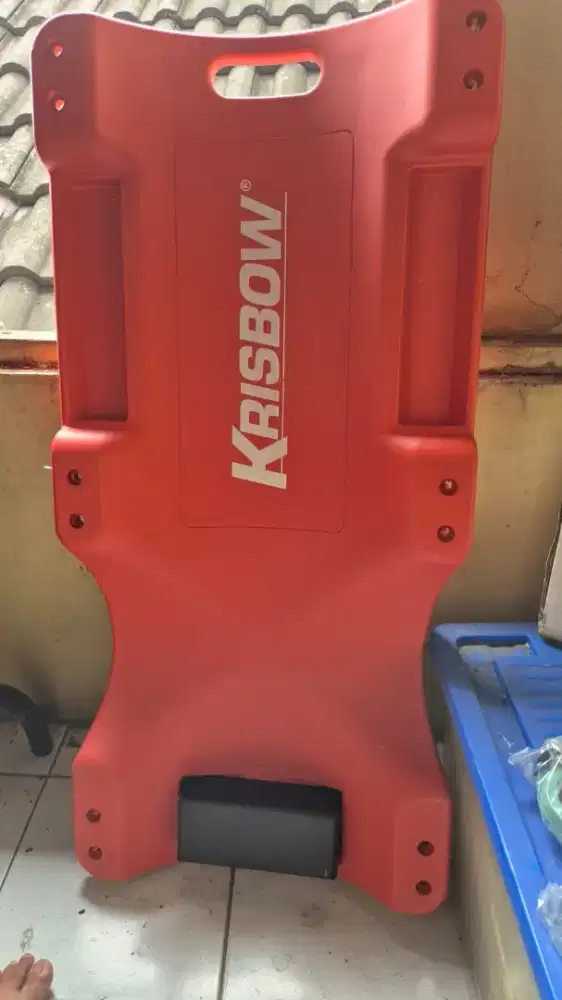 Krisbow Plastic Creeper 6 Wheels