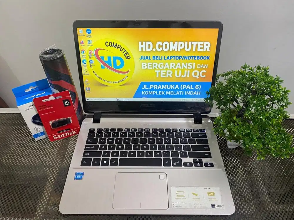 Laptop Asus A407M Ram 8Gb
