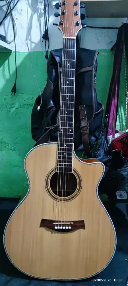 Gitar JGS TX 01 NA abalone electrik