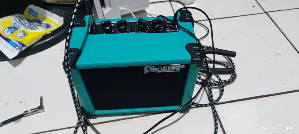 Ampli mini 4 inch sudah ada distorsi