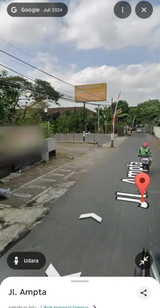 DiJual Tanah 1 menit dari Ambarukmo