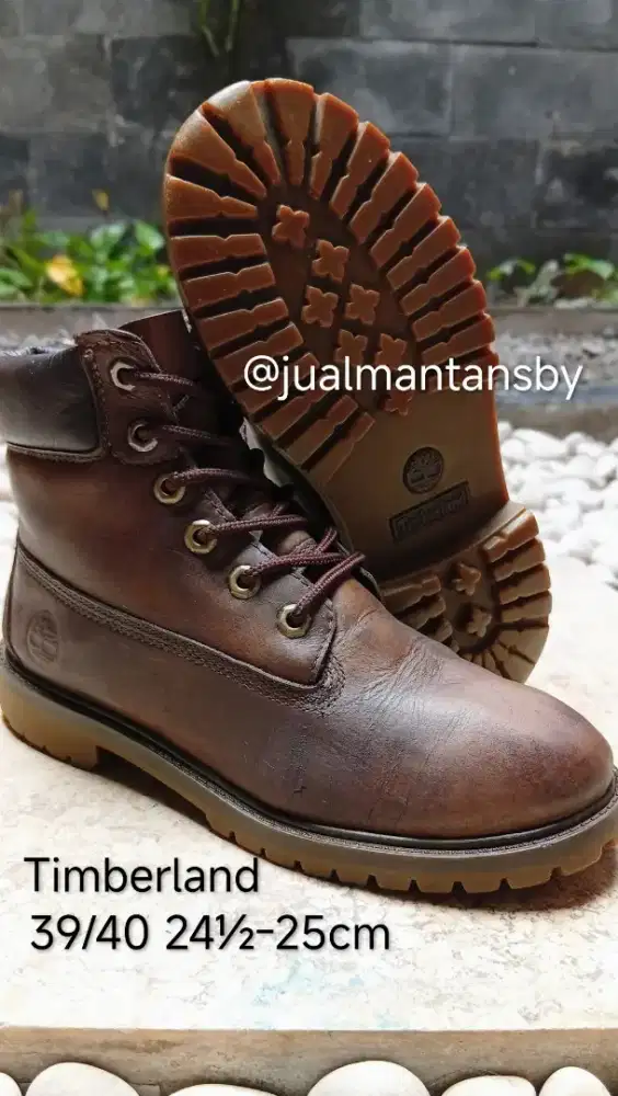 TIMBERLAND 6 Brown Leather
