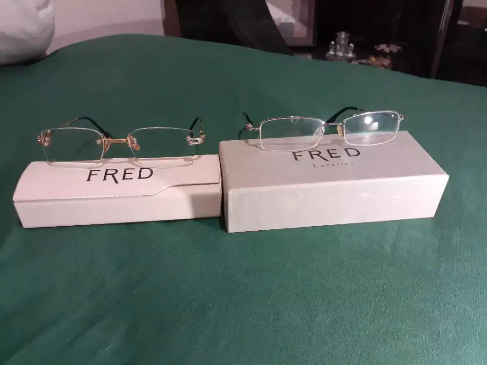 Jual kacamata merk FRED ( bekas )