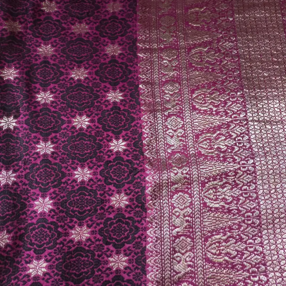 Songket palembang asli tenun ( bukan bahan pabrikan)