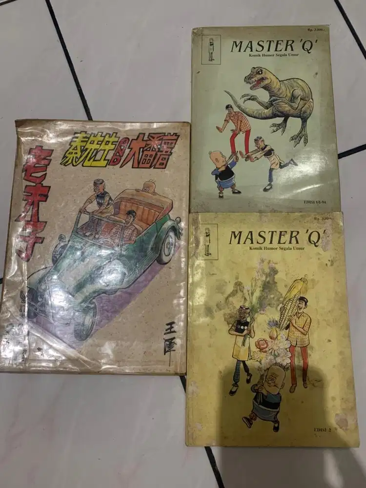 Master Q 3 buah, 2 lokal 1 hongkong