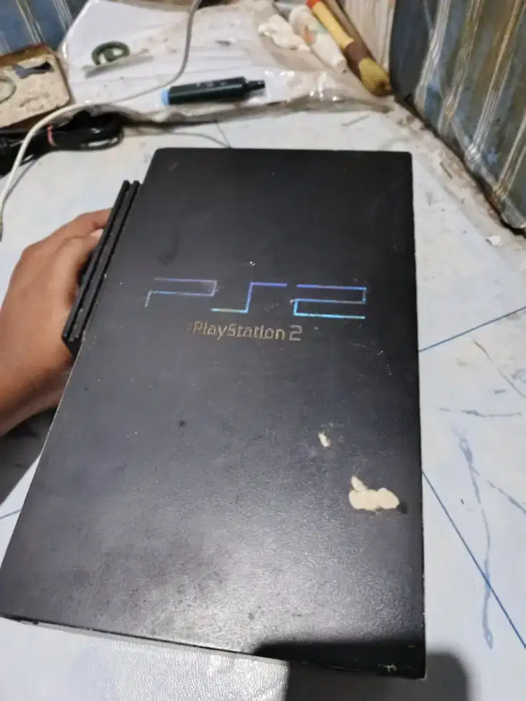dijual ps 2 fat harddisk