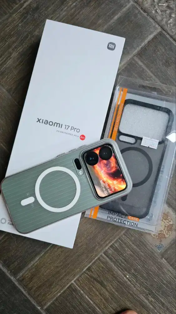 Xiaomi 17 pro 12/256 Green Fullset becuk TT or BT