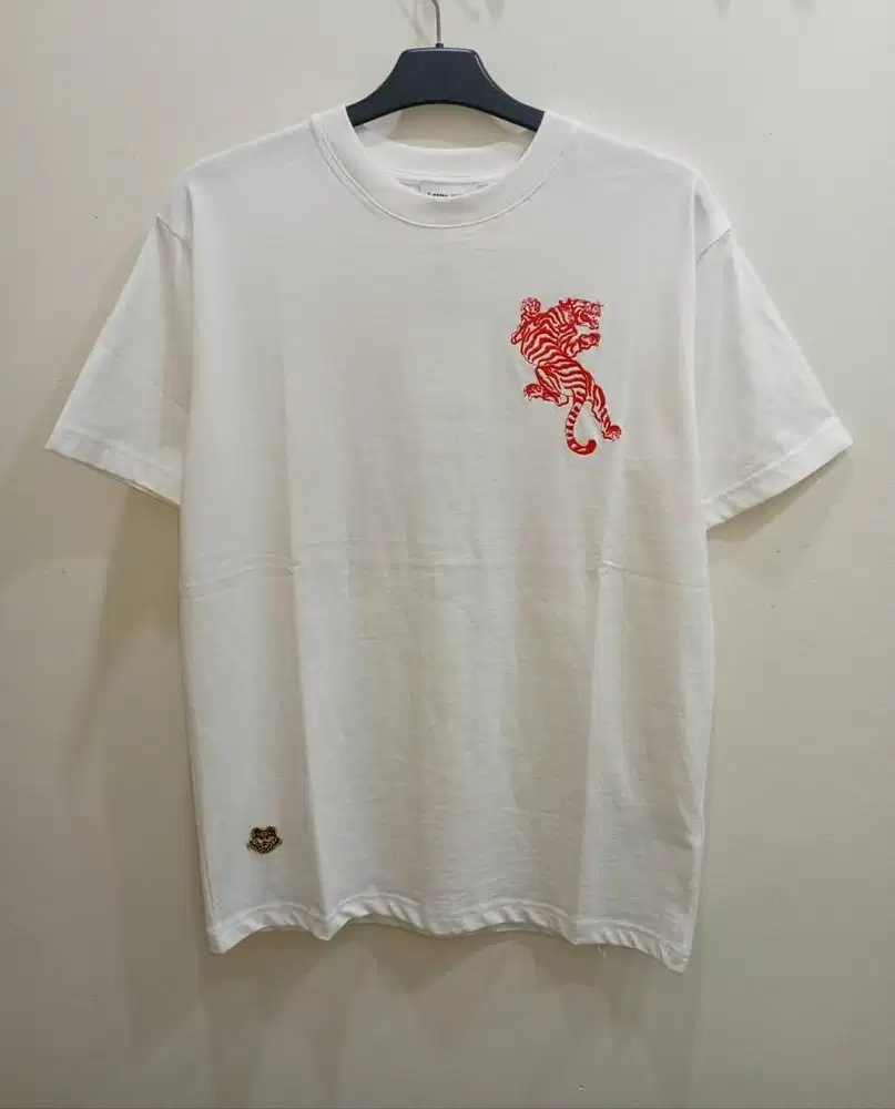 KENZO CLIMBING TIGER WHITE TSHIRT