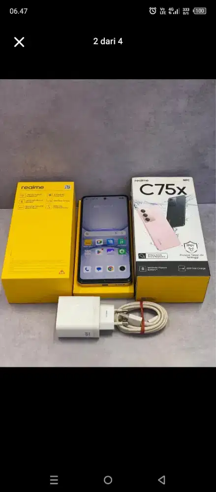 Realme c75x fullset