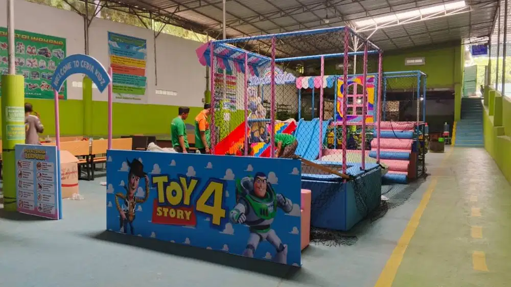 Playground indoor set mainan mandi bola anak termurah