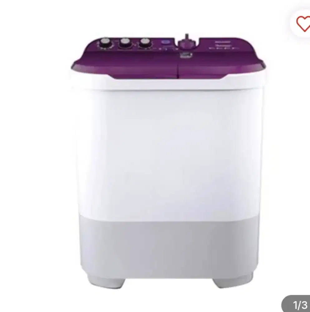 MESIN CUCI SHARP 2 TABUNG 10KG