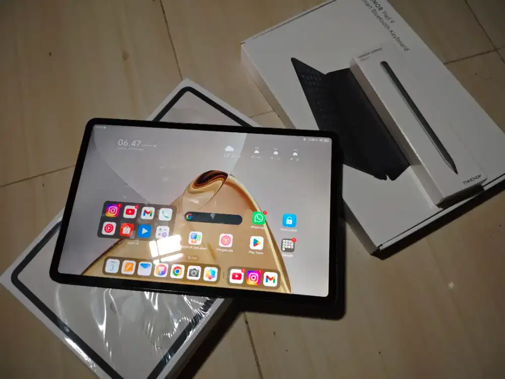 Honor Pad 9 8/256 Kondisi Like New Garansi Resmi