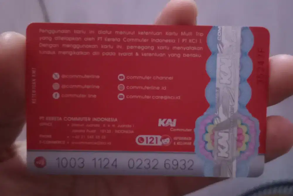 Kartu Kereta Cimmuterline